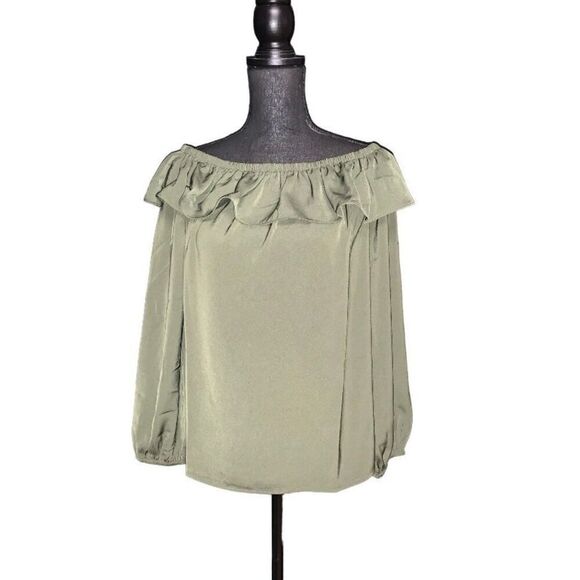 Michael Kors Off Shoulder Blouse - Picture 1 of 6